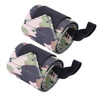 Zerone Compression Wrist Support Braces Weight Lifting, Camouflage Nylon Wrist Wraps Wrist Guard Protector for Basketball, Powerlifting, Gym Training for Men & Women, 1 Pair(Army Green)
