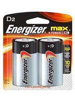 Energizer 2634x4 D2 Alkaline General Purpose Battery (Pack of 4)