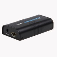 AEMYO LKV373 V2.0 HDMI Extender RX Receiver Over Single Cat5/5e/6 Ethernet Cable Up to 390 Feet Supports 1080P, HD Audio, Deep Color for HD DVD PS3