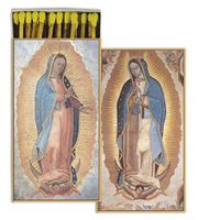 HomArt Virgin of Guadalupe Large Decorative Matches Set of 3 matchboxes