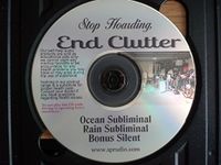 Stop Hoarding, End Clutter Get Over The Addiction of Keeping Stuff Subliminal CD