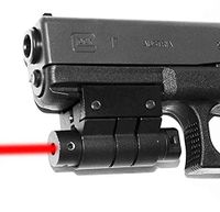 Trinity Weaver Mounted red dot Sight for Glock 23 gen4 Tactical Home Defense Optics Accessory Aluminum Black Picatinny Weaver Mount Adapter Class IIIA 635nM Less Than 5mW