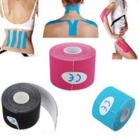 ROSENICE Kinesiology Tape Set Therapeutic Sports Physio Therapeutic 500x2.5cm 6pcs (Pink)