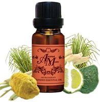 Thai Herb Touch Essential Oil Blend -Warm and Relaxing Scent (Blend with Kaffir/Lemongrass/Bergamot/Palmarosa/Vetiver) 30 ml (1 Fl Oz)-Health