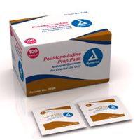 PVP Iodine Wipes 100-Pack