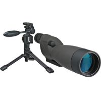 Tasco World Class WC206060 20-60X60MM Gray/Black Porro Prism Wp Fp W/ Tripod Box