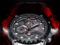 CASIMA Luxury Brand Fashion Watches Men Casual Charm Luminous Sport Multi-Function Quartz wirst Watch Waterproof 100m