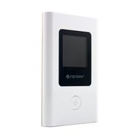 SANOXY SANOXY_4GLTE-150 4G LTE High Speed Mobile Wi-Fi Portable Mini Router for SIM Cards, Wireless 150Mbps cat4 with LCD Display, White