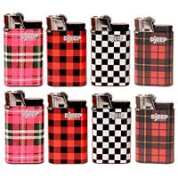 8 Djeep Plaid Design Lighters