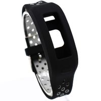 Runtenic for Garmin vivosmart HR, Wireless Replacement Band Strap Garmin vivosmart HR Strap for Garmin vivosmart HR Smartwatch Bracelet Accessories Bands (Black Gray)
