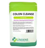 Colon Cleanse Aloe Vera Herbs Probiotics 3-Pack 180 Capsules Liquorice Cascara