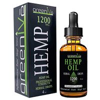 GreenIVe - Hemp Oil - Best Quality Hemp Plant Oil - USA farmed and Bottled - Exclusively on Amazon (4 Ounce 1,200mg, Spearmint)