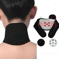 watinshop Far Infrared Ray Heat Strap Neck Massager Brace Support Tourmaline Far Infrared Ray Heat Strap Relief Pain-45