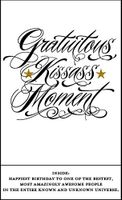Quiplip Birthday Kissass (6-Pack) Greeting Cards