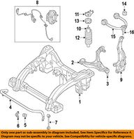 Mopar Part 68084456AA Suspension Absorber