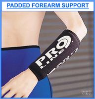 Proline Padded Forearm Support & Protection - Black - X.Large