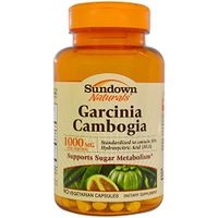 Sundown Garcinia Cambogia Capsules, 1000 mg, 180 Count (2 X 90 Count Bottles)