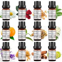 Top 12 Essential Oils Set, 100% Pure Aromatherapy Oil (Jasmine, Vetiver, Chamomile, Sandalwood,Tea Tree, Frankincense, Cinnamon, Rose, Lavender, Lenmon, Orange, Peppermint)