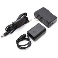 AC-FZ100 Power Bank USB Cable + NP-FZ100 FZ100 VG-C3EM Dummy Dattery + 5V3A Adapter for Sony Alpha A9 A7RM3 A7RIII a7iii A7M3 ILCE-9