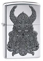 Zippo Viking Design, Windproof Lighter, Silver
