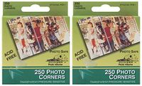 Pioneer Photo Albums PCR1 Photo Corners 250 Count (Pack of 2)