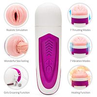 Powerful Male Mástub-Ration Hands Free Play Toy with Voice Interaction， Safe Medical SOFE Silicone for Men's Products