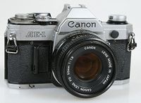 CANON AE-1 W/50MM F 1.8 CANON LENS, WORKING