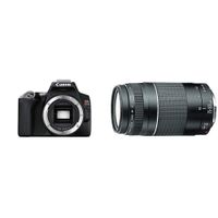 CANON DIGITAL CAMERA EOS REBEL SL3 (BK) Body With EF 75-300mm f/4-5.6 III Telephoto Zoom Lens for Canon SLR Cameras