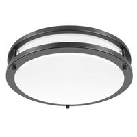 Drosbey 36W Ceiling Light Fixture, 13in Flush Mount Light Fixture, LED Ceiling Lamp for Bathroom, Bedroom, Kitchen, Laundry Room, Garage, Super Bright 3200 Lumens, 5000K Daylight White