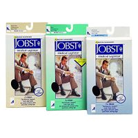 Jobst for Men Ribbed THIGH HIGH Extra Firm Compression 30-40mmHg M - Khaki