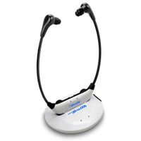 Pyle Bluetooth Wireless Amplifier, Wireless TV Listening Speakers, Amplifier Headset, TV Audio Assist, TV Sound System Wireless, Wireless Bluetooth Headset, TV Bluetooth Headset, 2.4GHz (PHPHA78)