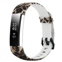 Tkasing for Fitbit Alta/Alta HR Wristband with Metal Clasp for Fitness Activity Tracker, Silicon Wrist Bands Replacement Accessories for Fitbit Alta/Alta HR(no Tracker) (G4, Free Size)