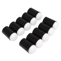 Welecom 20 Pcs Art Finger Sponge Daubers Drawing Sponge Finger Painting Brush Ink Pad Stamping Chalk Sponge Set DIY Card Making Crafts School Stenciling Children Handmade Projects Reborn Art Tools