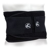Cramer Deluxe Back Stabilizer For Lower Back Pain, Back Fatigue, Back Injuries, Lower Back Pain, and Lumbar Support, Back Brace, Back Compression, Back Support, Back Support Belt, Black, Medium