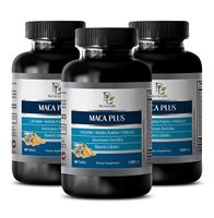 Improve Sex Drive in Men - MACA Plus - Maca Root Tablets - 3 Bottle 180 Tablets
