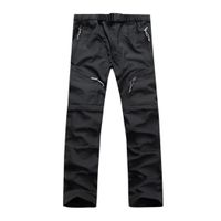 Men Pants Daoroka Men's Summer Detachable Waterproof Casual Quick Dry Outdoor Comfy 2018 Fashion Sport Sweatpants Trousers (XL, Black)