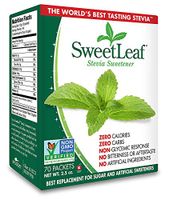 SweetLeaf Natural Stevia Sweetener, 70 Count (.4 Pack(70 Count))