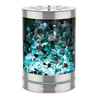 Sheoolor Essential Oil Diffuser Humidifier, 120ml Green Aventurine Diffuser with 7 Color Lights, Ultrasonic Aromatherapy Diffuser Waterless Auto-Off & Reduce Noise Design for Baby Room