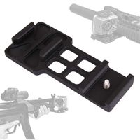 FOCUS REVISION Tactical Cantilever Camera Picatinny Weaver Gun Rail Side Mount for Gopro Hero Camera