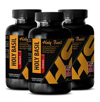 Antioxidant Complex - HOLY Basil Extract - Basil in Bulk - 3 Bottle 180 Capsules