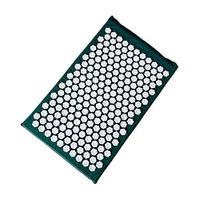 Wiixiong Lotus Acupuncture Massager Relief Stress Yoga Acupressure Mat (Dark Green)