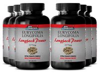 l-arginine powder - Longjack Power Eurycoma Longifolia 2275mg - Muscle strength supplement (6 Bottles - 360 Tablets)