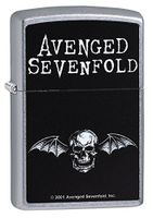 Zippo 29705 Avenged Sevenfold Street Chrome Lighter