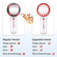 Fat Lose Machine 6 in 1 Body Shaping Machine EMS Blue/ Red Light Multifunctional Vibration Weight Loss Beauty Device for Stomach Belly Arm Leg Hip Fat Remover Device