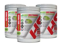 Immune System Vitamin c - Alfalfa Juice Organic Powder - superfood Powder for Weight Loss - 3 Cans 24 OZ (150 Servings)