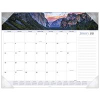 AT-A-GLANCE 2020 Desk Calendar, Desk Pad, 21-3/4" x 17", Standard, Landscape Panoramic (89802)