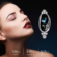 ONERIOME IP67 Waterproof Smart Bracelet Multi-Functions Sleep Health Sleep Monitoring Call Reminder Sports Smart Bracelet Smart Watches(Silver, Gold, Black)