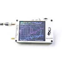 Leepesx Mini Vector Network Analyzer 50KHz-900MHz 2.8 Inch Digital LCD Display Touching Screen HF VHF UHF Antenna Analyzer Standing Wave Measuring Instrument