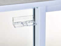 Burglabar 4 Pack - Great for Sliding Patio Door Lock, (Use 2 for doors), Sliding Window Lock, Sliding Basement Windows Lock, Child Safety Lock