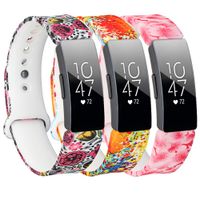 Molitececool Soft TPU Wristband Compatible for Fitbit Inspire HR/Fitbit Inspire Bands Adjustable Strap Replacements Accessory for Fitbit Inspire HR Small Large Size for Men Women